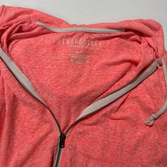 Y2K Aeropostale Light Weight Zip Up Hoodie - Picture 4 of 5